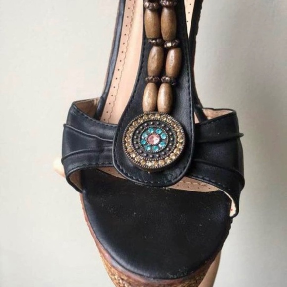 Black platform / wedges - Picture 2 of 6